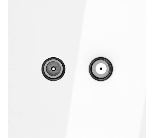 ТВ-розетка и SAT-розетка оконечная без рамки Voltum S70 VLS060401