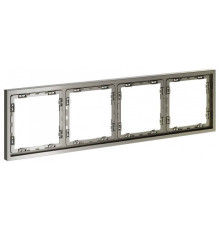 Рамка на 4 поста Voltum S70 VLS100404