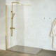 Душевая перегородка RGW WA-002G 1200x1950 мм золото прозрачное стекло 35100212-16