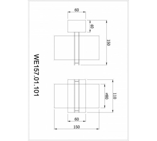 Бра Wertmark Paula WE157.01.101