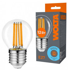 Лампа светодиодная Wolta  WF-G45-12W6KE27