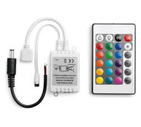 Контроллер-регулятор цвета RGB с пультом ДУ Wolta  WLC-CP/03