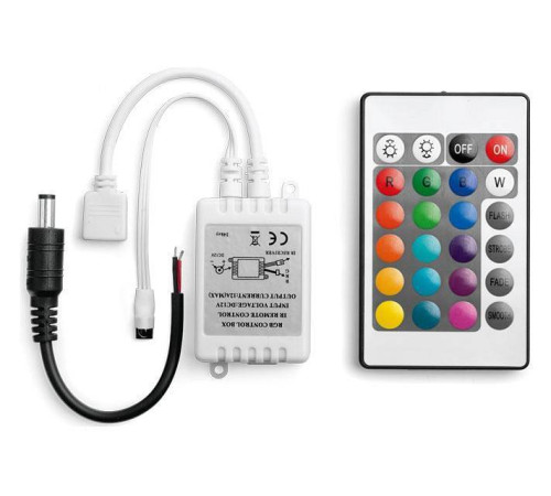 Контроллер-регулятор цвета RGB с пультом ДУ Wolta WLC-CP/03