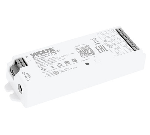 Контроллер-диммер и регулятор ЦТ Wi-Fi для смартфонов и планшетов Wolta WLC-C/05-15A