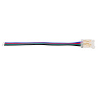 Соединитель с проводом универсальный Wolta  WLS-4PIN-RGB-10MM-1