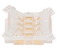 Соединитель лент прямой жесткий Wolta  WLS-4PIN-RGB-10MM-I