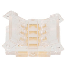 Соединитель лент прямой жесткий Wolta  WLS-4PIN-RGB-10MM-I