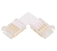 Соединитель лент угловой жесткий Wolta  WLS-4PIN-RGB-10MM-L