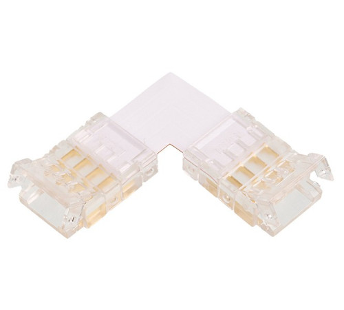 Соединитель лент угловой жесткий Wolta WLS-4PIN-RGB-10MM-L