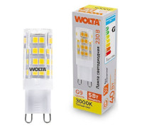 Лампа светодиодная Wolta  G9 5Вт 3000K WSTD-JCD-5W3KG9-C