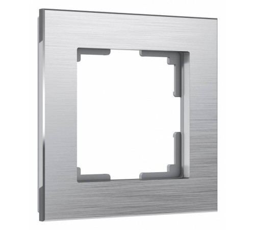 Рамка на 1 пост Werkel Aluminium (алюминий) W0011706