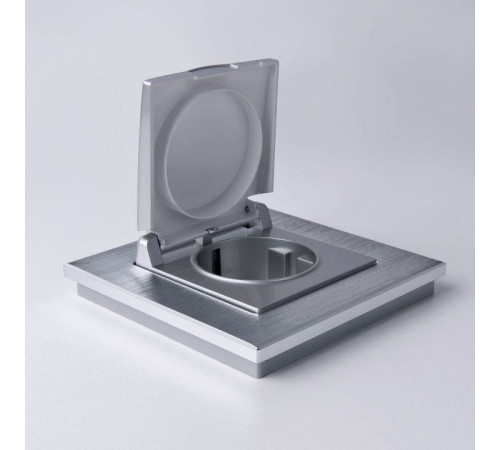 Рамка на 1 пост Werkel Aluminium (алюминий) W0011706