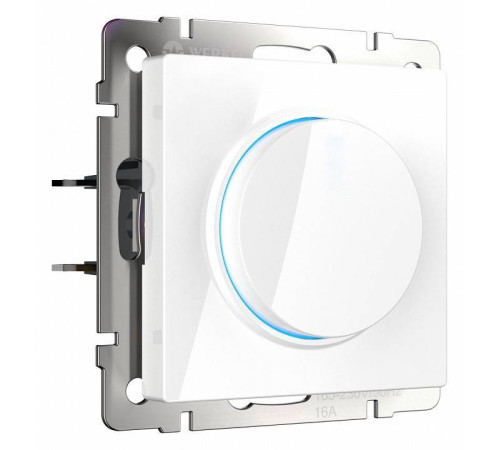 Диммер с подсветкой без рамки Werkel белый W1142101