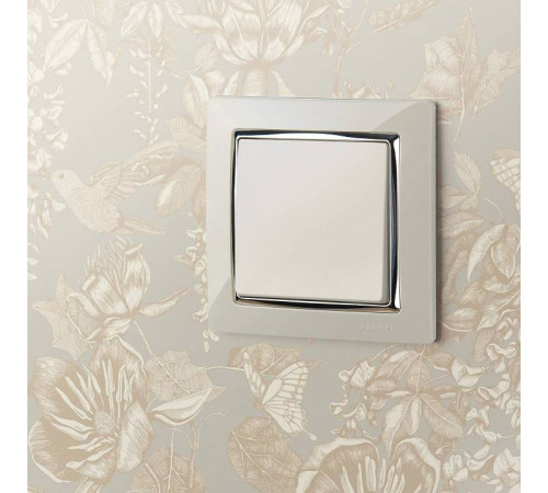 Выключатель одноклавишный без рамки Werkel Слоновая кость W1113003