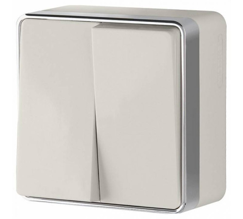 Выключатель двухклавишный Werkel Gallant 2 W5020003