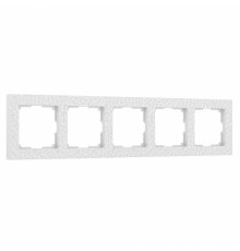 Рамка на 5 постов Werkel Hammer W0052401 (белый)