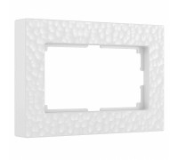 Рамка для двойной розетки Werkel Hammer W0082401 (белый)