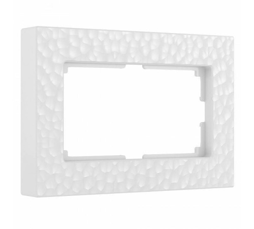 Рамка для двойной розетки Werkel Hammer W0082401 (белый)