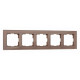 Рамка на 5 постов Werkel Favorit латте W0051142