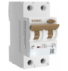 Дифференциальный автоматический выключатель 1P Werkel  W922P254