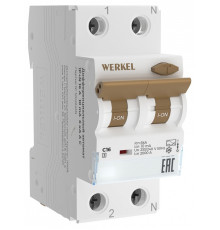 Дифференциальный автоматический выключатель 1P Werkel  W922P324