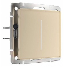 Диммер сенсорный с подсветкой и функцией Wi-Fi, без рамки Werkel шампань W3443111