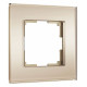 Рамка на 1 пост Werkel Senso шампань soft-touch W0013111