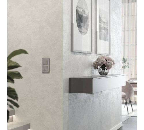 Рамка на 2 поста Werkel AluMax алюминий a066327