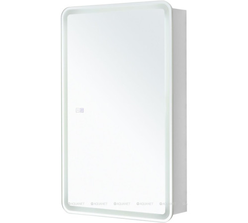 Зеркальный шкаф Aquanet Оптима 50х80 LED с антизапотеванием 00353775