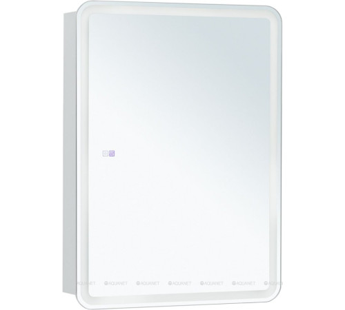 Зеркальный шкаф Aquanet Оптима 60х80 LED с антизапотеванием 00353784