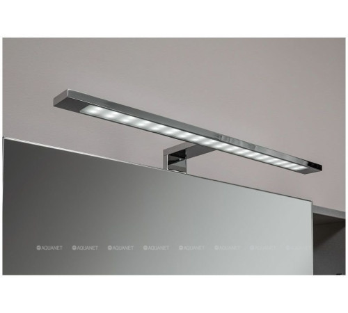 Шкаф-зеркало Aquanet Верона 100 черный (камерино) 00175386