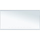 Зеркало Allen Brau INFINITY 600х1200 мм прямоугольное белое 1.21020.WT