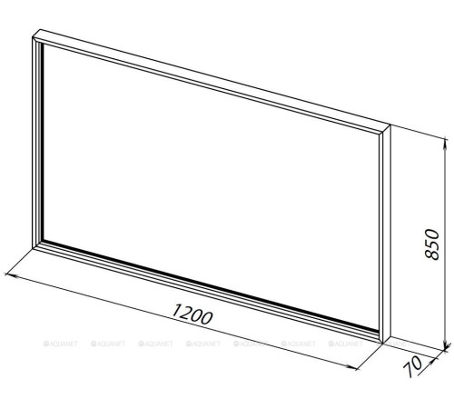 Зеркало Allen Brau LIBERTY 120 медь браш 1.330017.60