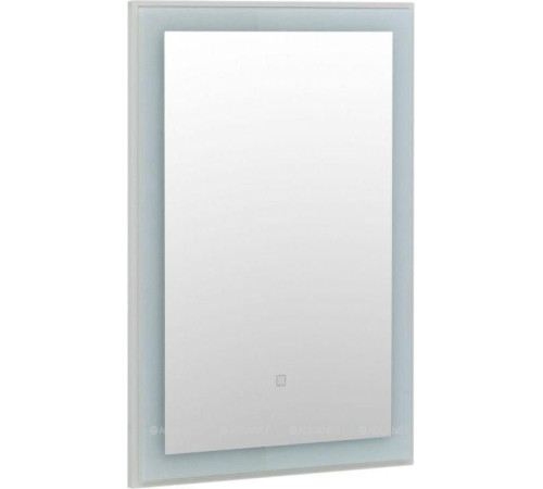 Зеркало Aquanet Монро 55x80 LED бежевый матовый 00243587
