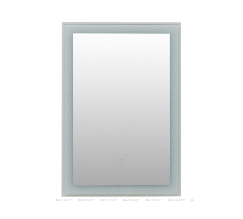 Зеркало Aquanet Монро 55x80 LED бежевый матовый 00243587