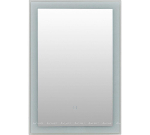 Зеркало Aquanet Монро 55x80 LED бежевый матовый 00243587