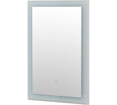Зеркало Aquanet Монро 55x80 LED бежевый матовый 00243587