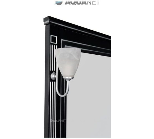 Зеркало Aquanet Паола 120 черный/патина серебро 00181767