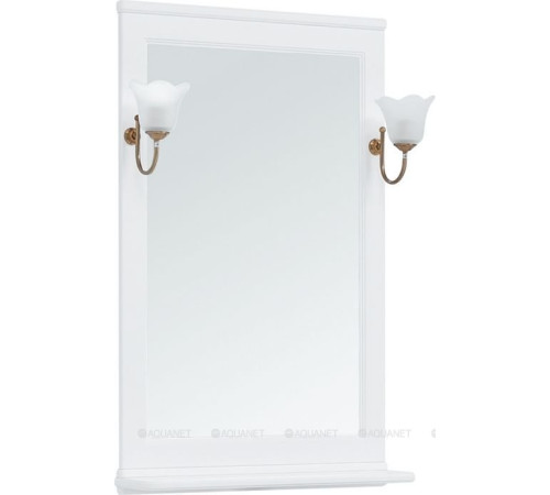 Зеркало Aquanet Валенса 65 New белый матовый 00238828
