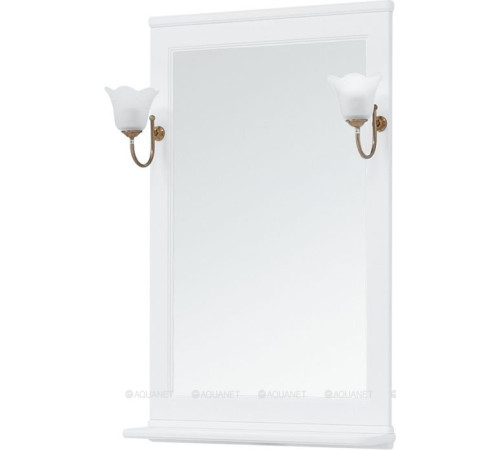 Зеркало Aquanet Валенса 65 New белый матовый 00238828