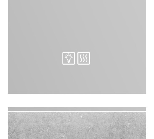 Зеркало BelBagno 900x800 мм LED сенсор подогрев теплый свет SPC-GRT-900-800-LED-TCH-WARM