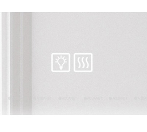 Зеркало BelBagno Giotto 1000x800 мм с LED-подсветкой теплый свет и сенсором SPC-GRT-1000-800-LED-TCH-WARM