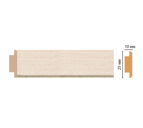 Молдинг DECOMASTER 110-13 30х10х2400 мм 110-13