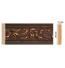 Молдинг DECOMASTER 150-966 80х12х2400 мм 150-966