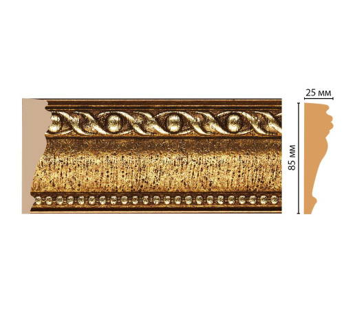 Молдинг DECOMASTER 152 85х25х2400 мм 152-43