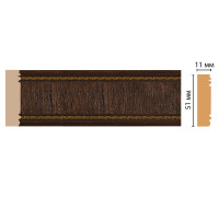 Молдинг DECOMASTER 156 51х11х2400 мм 156-1 ДМ