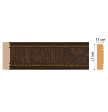 Молдинг DECOMASTER 156 51х11х2400 мм 156-1 ДМ