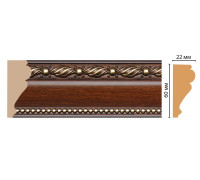 Молдинг DECOMASTER 161-51 ДМ 60х22х2400 мм 161-51 ДМ