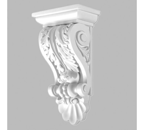 Консоль из полиуретана Decomaster DQ-9924 380x210x120 мм DQ-9924