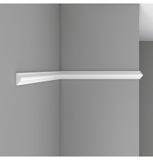 Молдинг DECOMASTER 97010 полиуретановый гладкий 40x18x2400 мм 97010